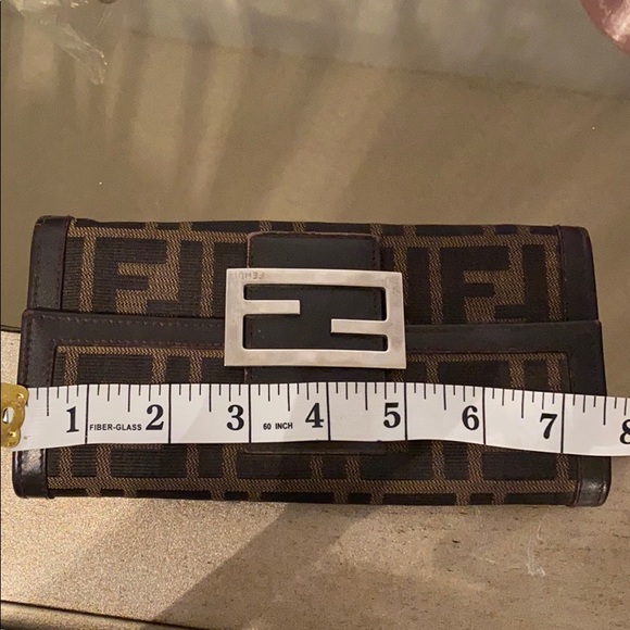 FENDI FF Zucca Long Wallet - Picture 16 of 16